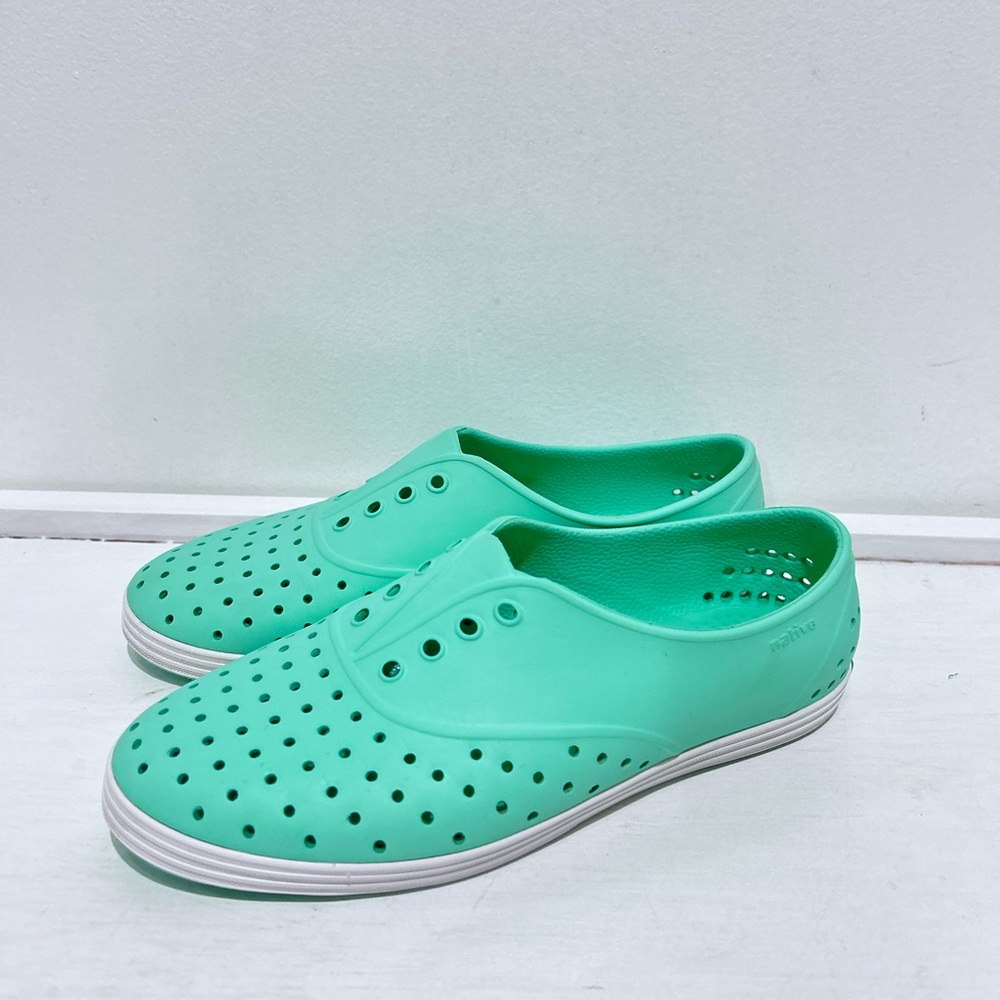 Native Women’s Jericho Mint Green Slip-On Shoes Size 6 - Picture 3 of 11